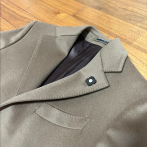 [라르디니] 로로피아나 원단 카멜 싱글코트 (48 사이즈)