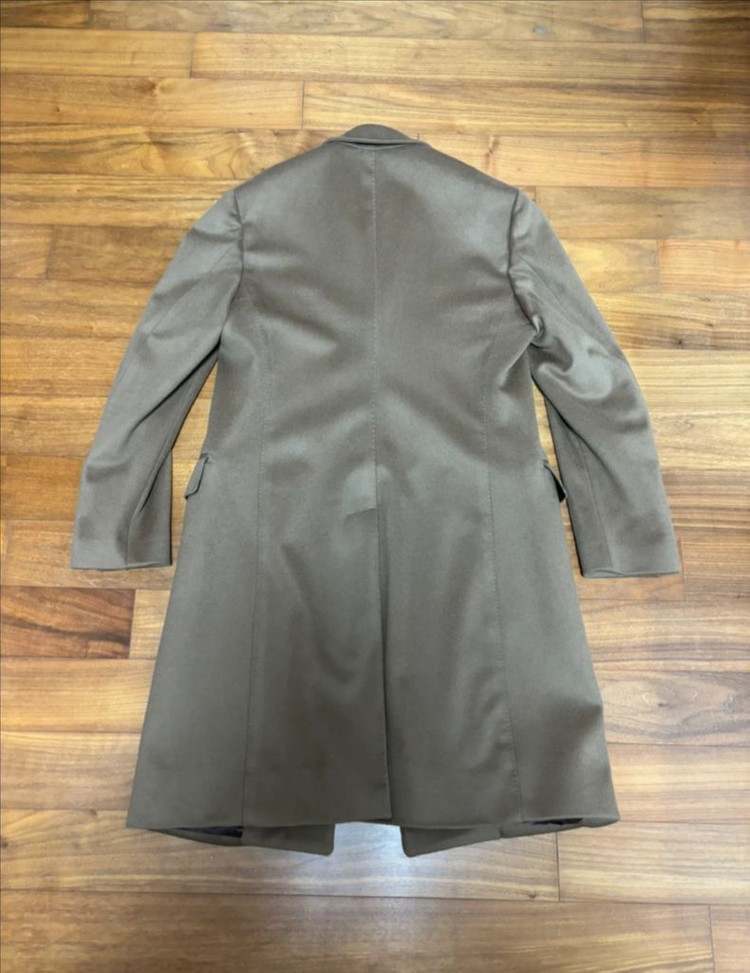 [라르디니] 로로피아나 원단 카멜 싱글코트 (48 사이즈)--4