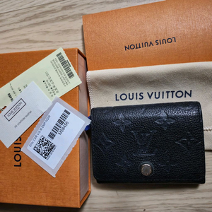 [정품] 루이비통 비즈니스 카드홀더 블랙 지갑, 루이비통 카드지갑