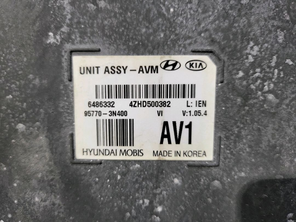 신형 에쿠스VI 후기형 AVM 어라운드뷰 95770-3N400--2