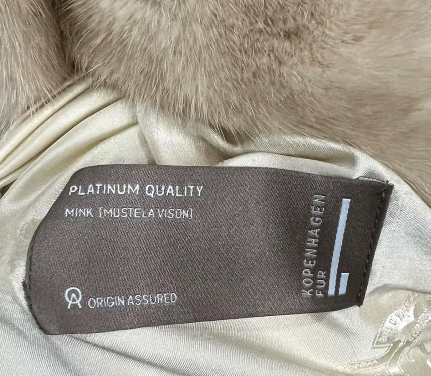 근화모피) 코펜하겐 밍크조끼--6
