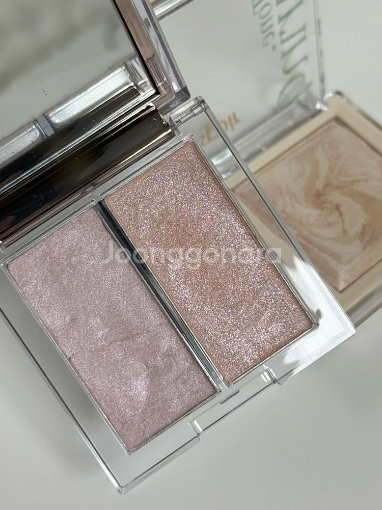 2개 일괄) 에스쁘아 톤페어링 하이라이터, 클리오 프리즘 하이라이터 듀오--1