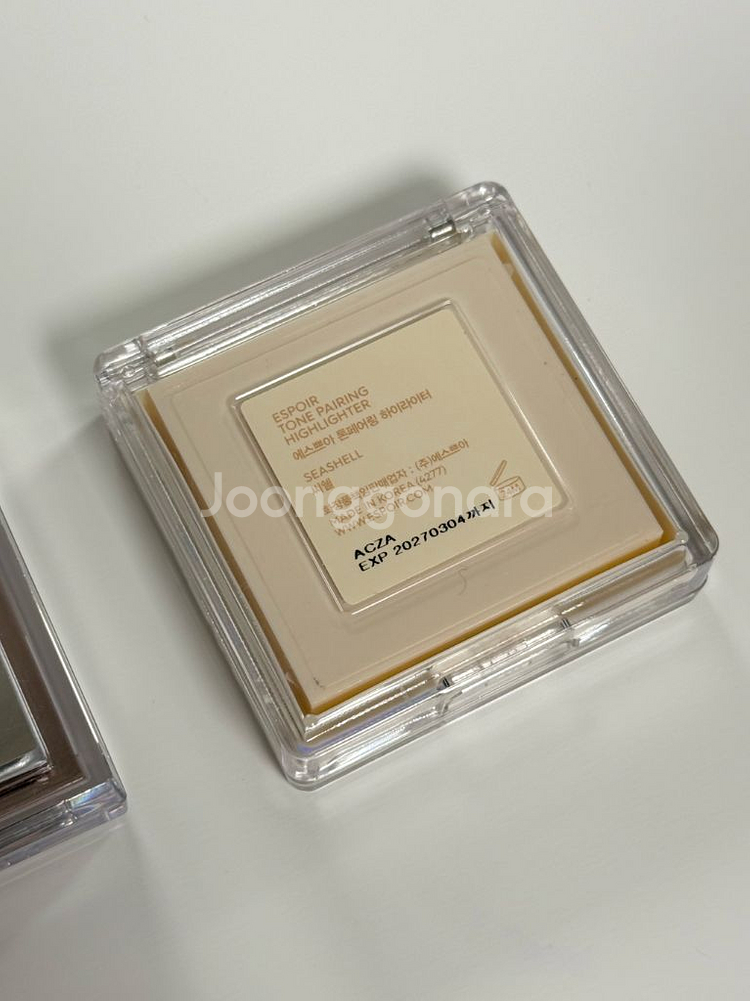 2개 일괄) 에스쁘아 톤페어링 하이라이터, 클리오 프리즘 하이라이터 듀오--4