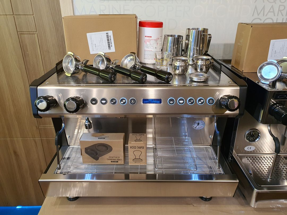 콘티 아이언(IRON) PID 2그룹 커피머신.,--0