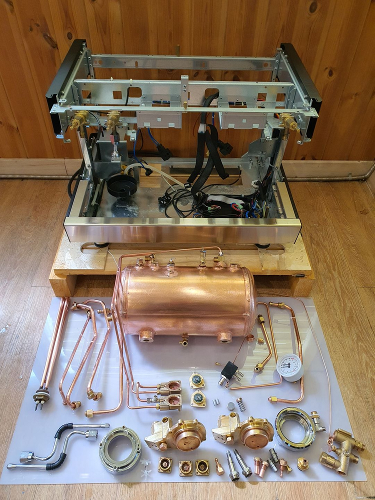 콘티 아이언(IRON) PID 2그룹 커피머신.,--1