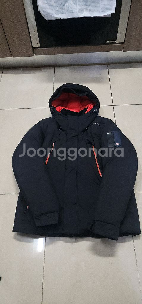 2XU 남자 구스패딩 XL/ 골든베어 하프집 105~110--5