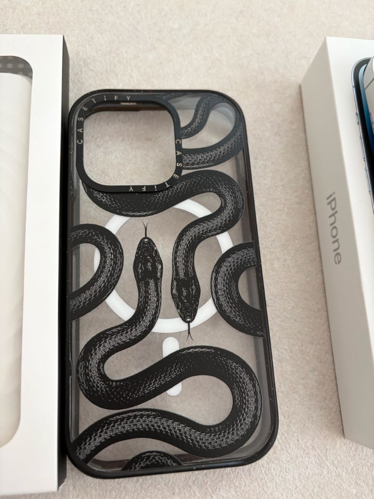 아이폰 14 Pro 실버 128GB 풀박스 자급제 + 케이스티파이 케이스--8