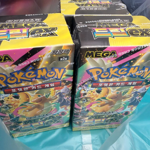 포켓몬카드 메가드림ex 미개봉 3박스 택포 정가판매