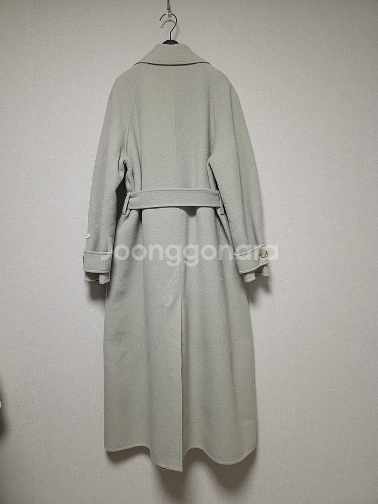 온앤온 양모울 핸드메이드 롱코트--1