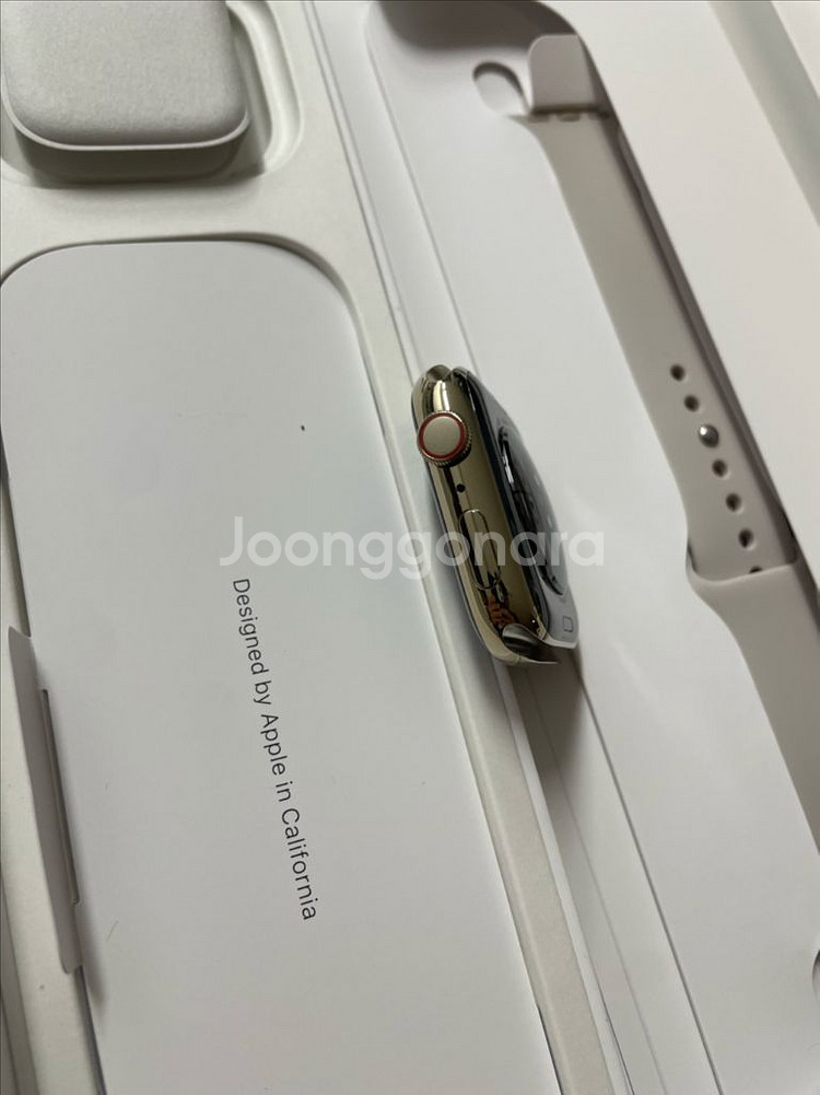 애플워치9스테인리스 45mm 신품급 풀박스--3