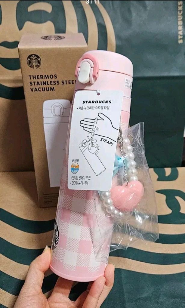 새상품S급]스타벅스 밸런타인 스위티 JNT 보온병 550ml 정가판매 이미지