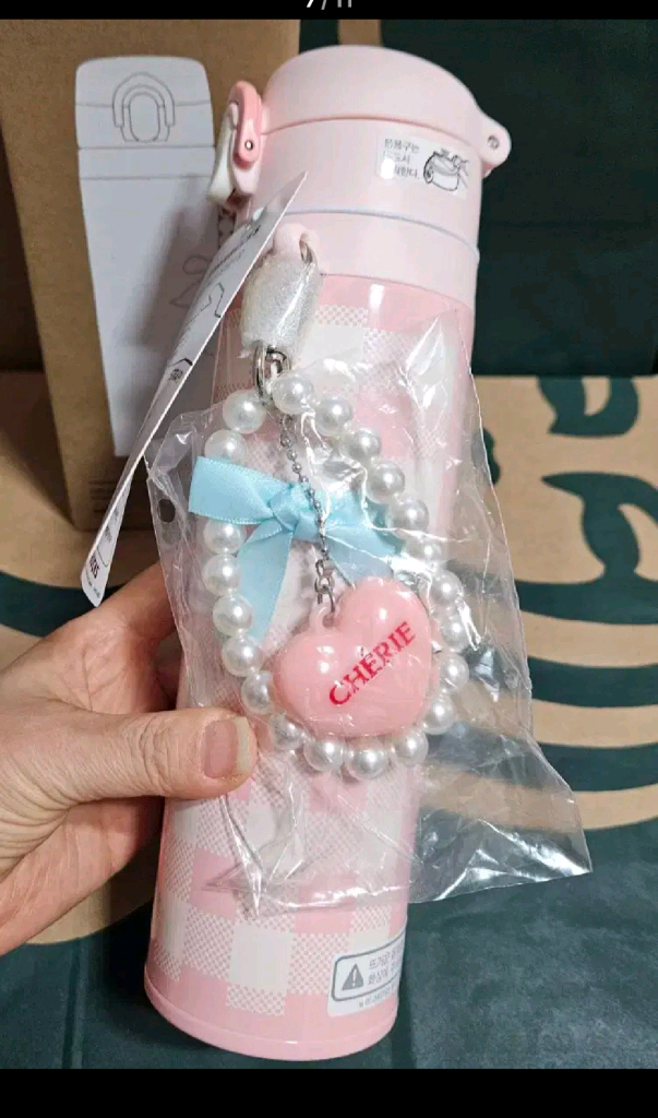 새상품S급]스타벅스 밸런타인 스위티 JNT 보온병 550ml 정가판매 이미지