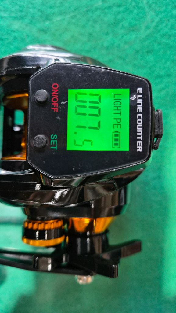 수심표시릴과 쭈꾸미 갑오징어 루어대+고급8합사--8