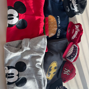 155 후드티4벌 mlb스냅백 4개