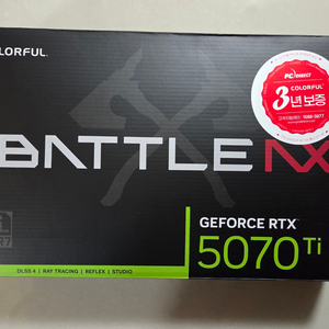 COLORFUL 지포스 RTX 5070 Ti 토마호크 EX D7 16GB 팝니다