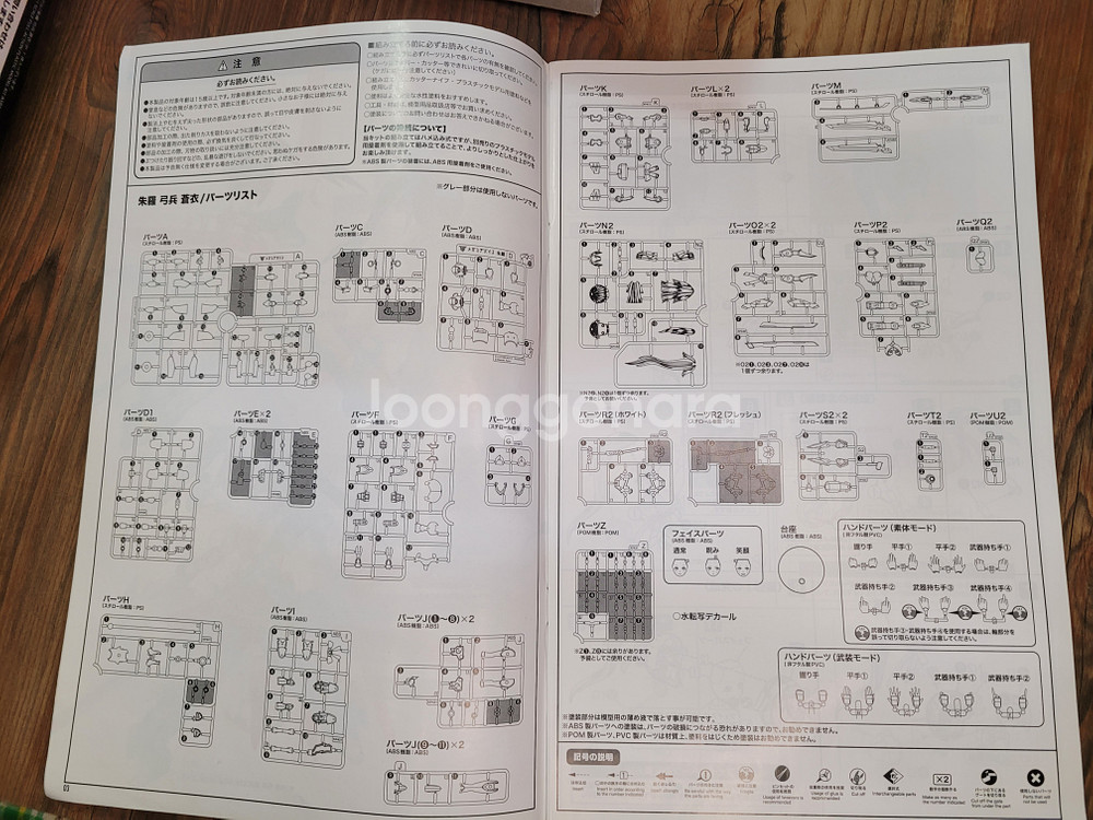 코토부키야 6 아수라아처아오이 가조립 메가미디바이스 걸프라 프라모델--2