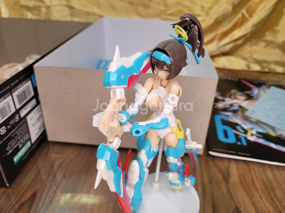 코토부키야 6 아수라아처아오이 가조립 메가미디바이스 걸프라 프라모델--8