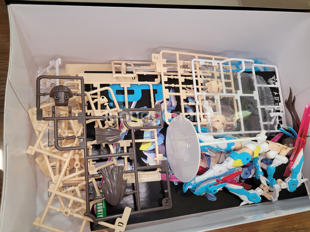 코토부키야 6 아수라아처아오이 가조립 메가미디바이스 걸프라 프라모델--9