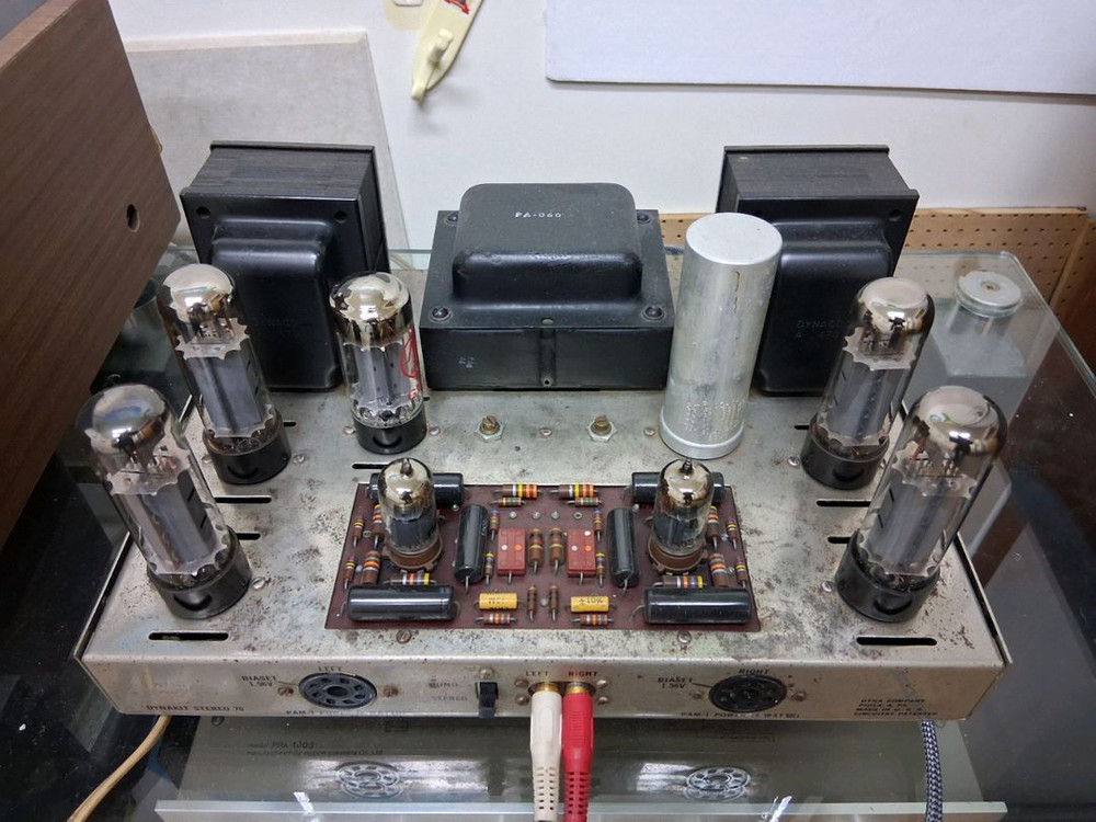 다이나코 st70 진공관 파워앰프 이미지