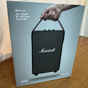 마샬 터프톤 블루투스 스피커 미개봉 팝니다.
