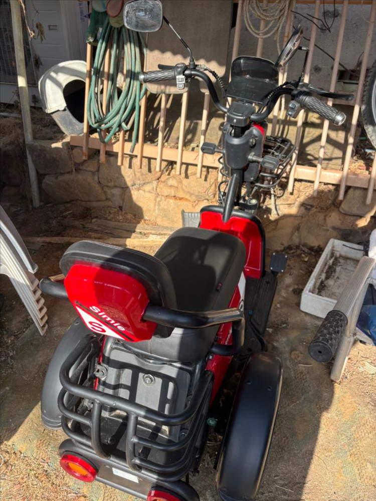 전기오토바이 삼륜 이미지