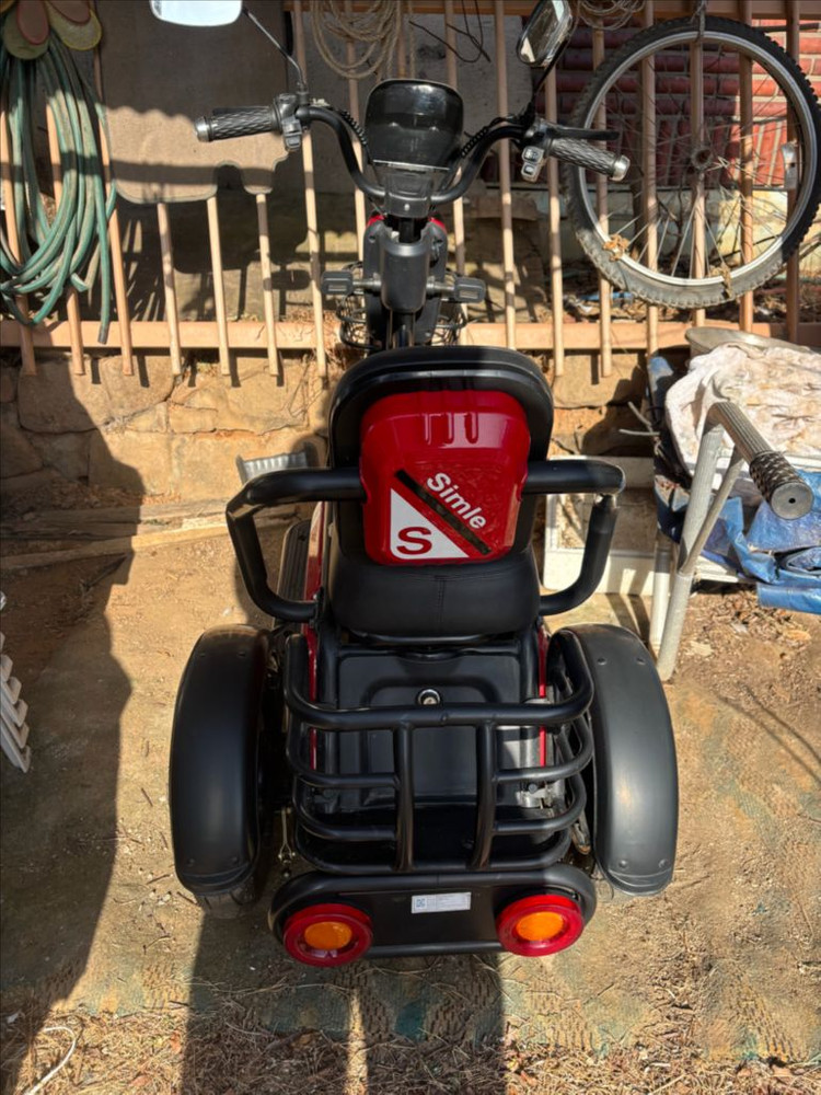 전기오토바이 삼륜 이미지