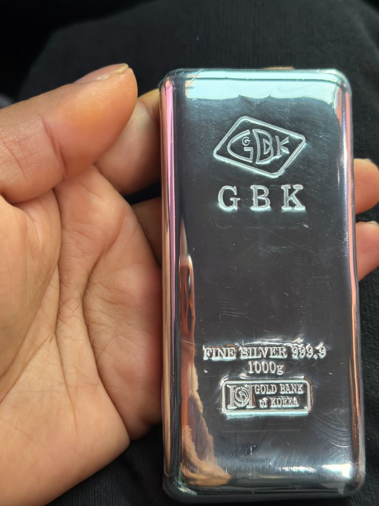 GBK 순은 999.9% 포나인 순은 실버바 1KG 이미지