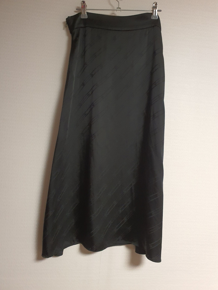 산드로 sandro 패턴 새틴 스커트 1 사이즈--3