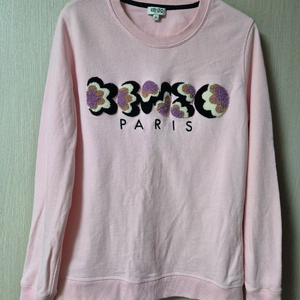 (정품) 겐조 KENZO 플라워 자수 맨투맨 핑크 55