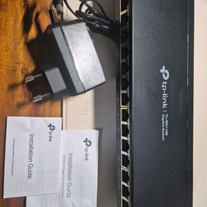 TP-LINK TL-SG116E 16포트 관리형 스위치허브(보증가능)