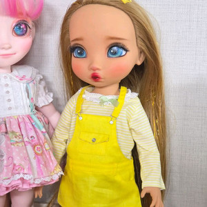 디즈니베이비돌 포카혼타스공주인형 리페인팅 피규어 굿즈