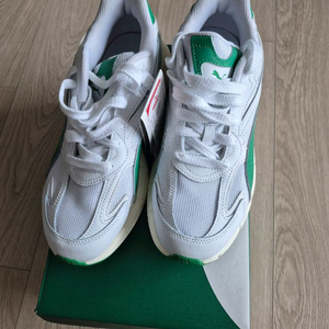 새 상품) 푸마 깡 테버리스 나이트로 화이트 그린 한정판