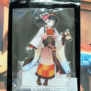 귀멸의 칼날 2026 붉은 말의 해 신년 츠유리 카나오 아크릴 스탠드 피규어