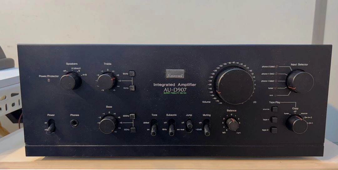 산수이 Sansui Au-D907/ aud907 빈티지 인티 앰프 (상태 굿) - 안심되는 중고거래