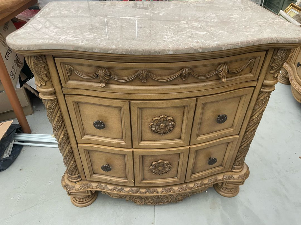 앤틱 빈티지 고급가구 새트 두가지 일괄 이미지