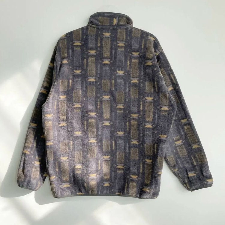 D2 파타고니아 프린티드 신칠라 스냅-T 플리스 M사이즈--7