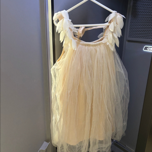 여아 드레스/ 여아 원피스/ 발레리나 드레스 /깃털 원피스 촬영용 원피스