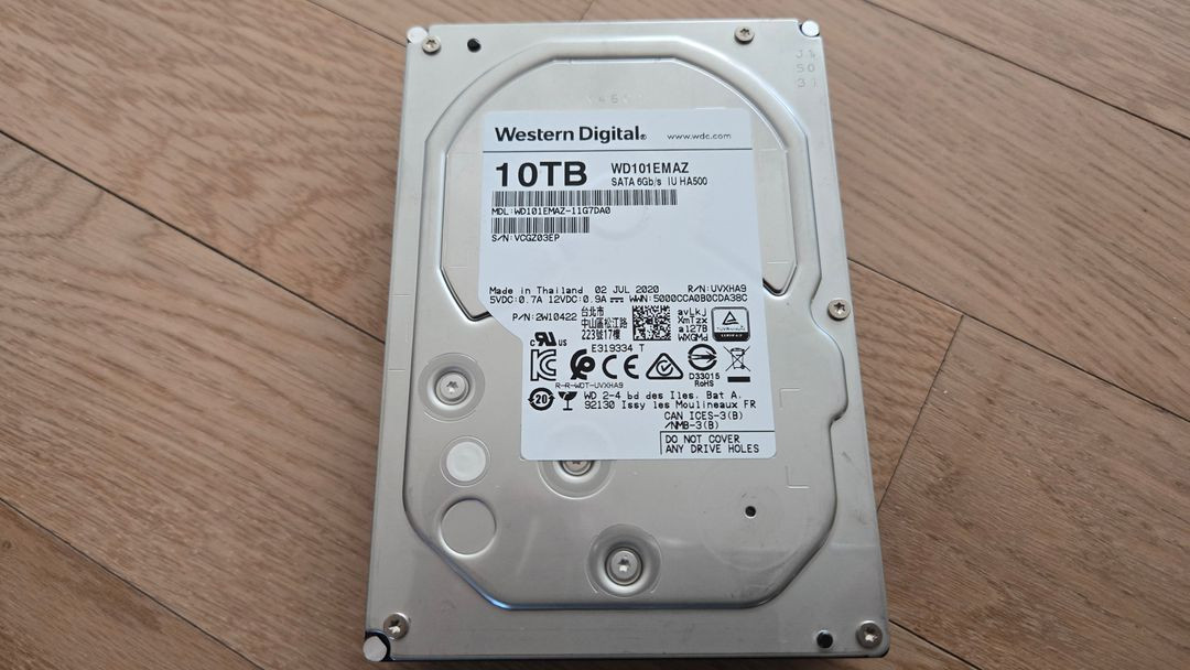 wd 10TB HDD(WD101EMAZ) 하드디스크--0