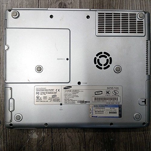 추억의 고성능 노트북 센스 V25 윈도우 XP--2