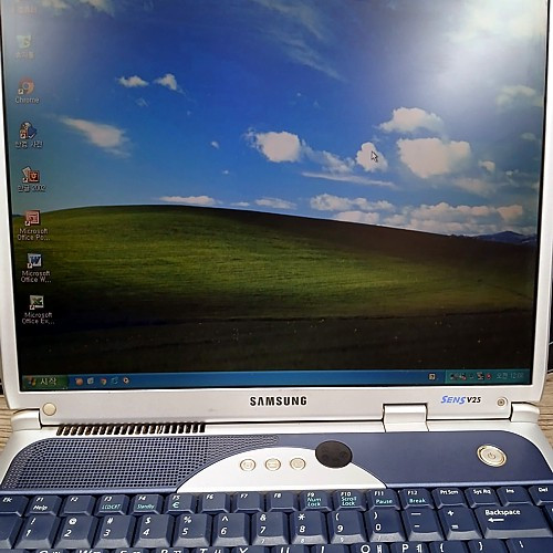 추억의 고성능 노트북 센스 V25 윈도우 XP--3