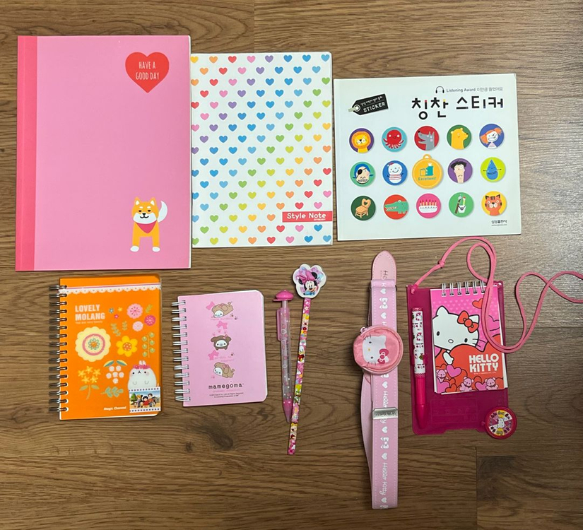 문구 모음 (헬로키티, 몰랑, 마메고마 등)--4