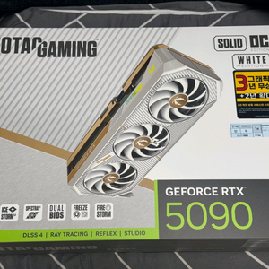 조텍 zotac RTX 5090 SOLID 솔리드 판매합니다.