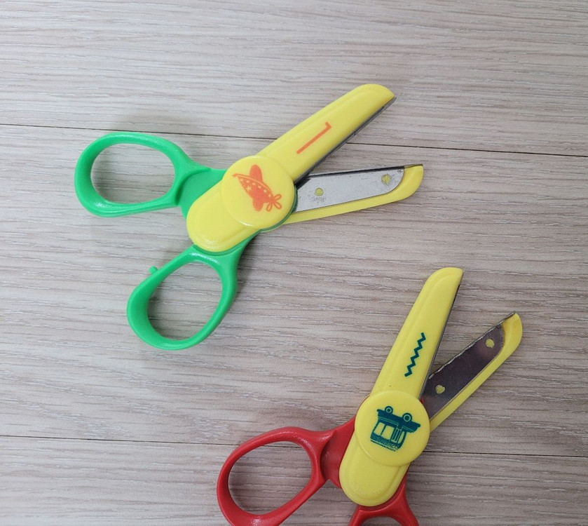 유아동 안전가위 2종--1