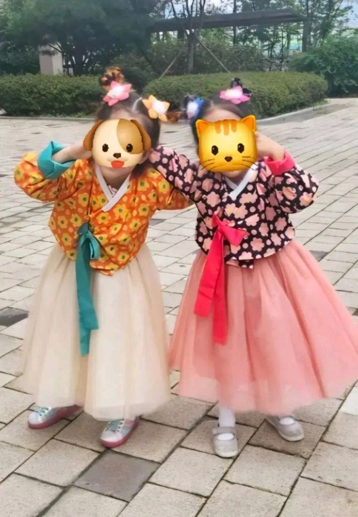 여아 원피스&한복 저고리 세트(7호/9호)--9