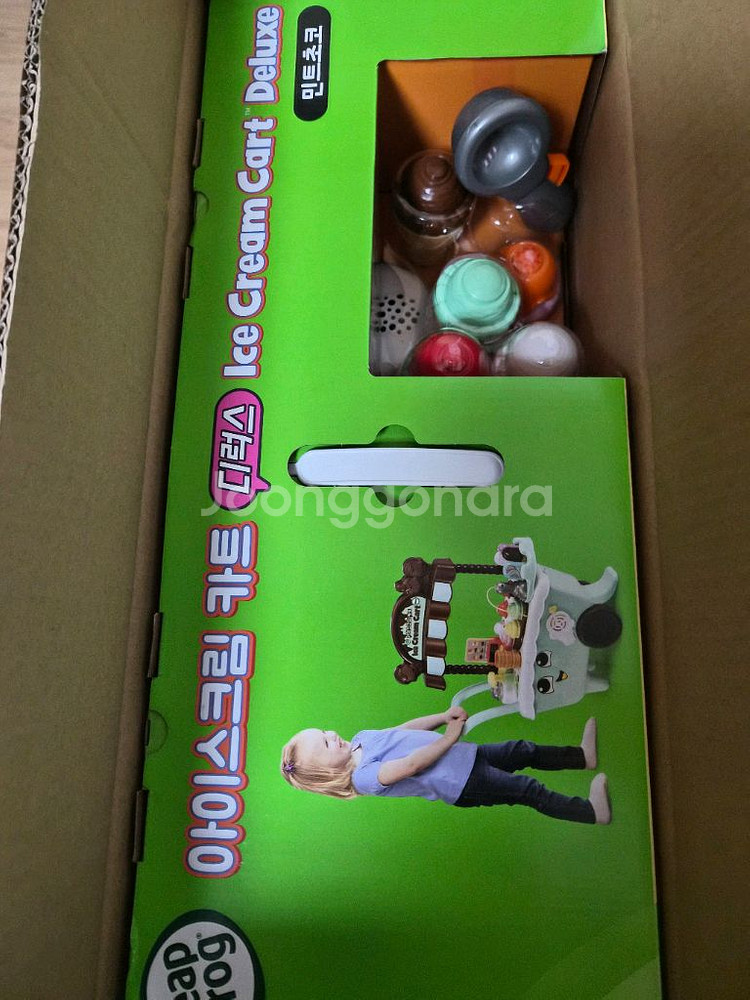 립프로그 아이스크림카트 디럭스 한영 새상품(초코.핑크,민트)--1