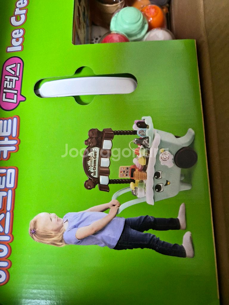 립프로그 아이스크림카트 디럭스 한영 새상품(초코.핑크,민트)--2