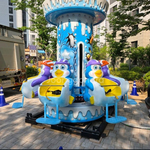 설치부터 회수까지! 놀이기구 자이로드롭 바이킹 렌탈 이미지