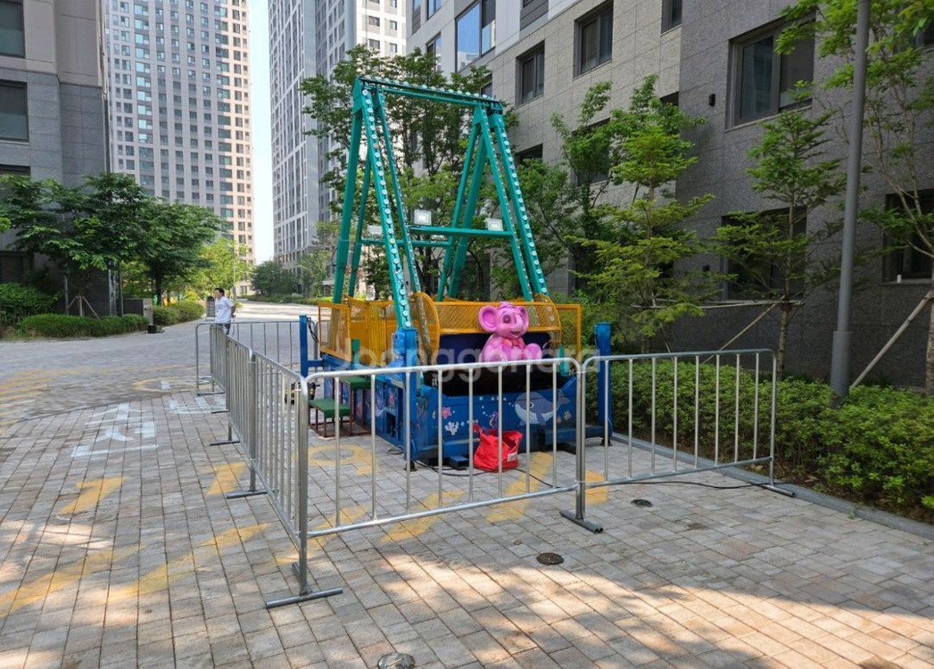 설치부터 회수까지! 놀이기구 자이로드롭 바이킹 렌탈 이미지