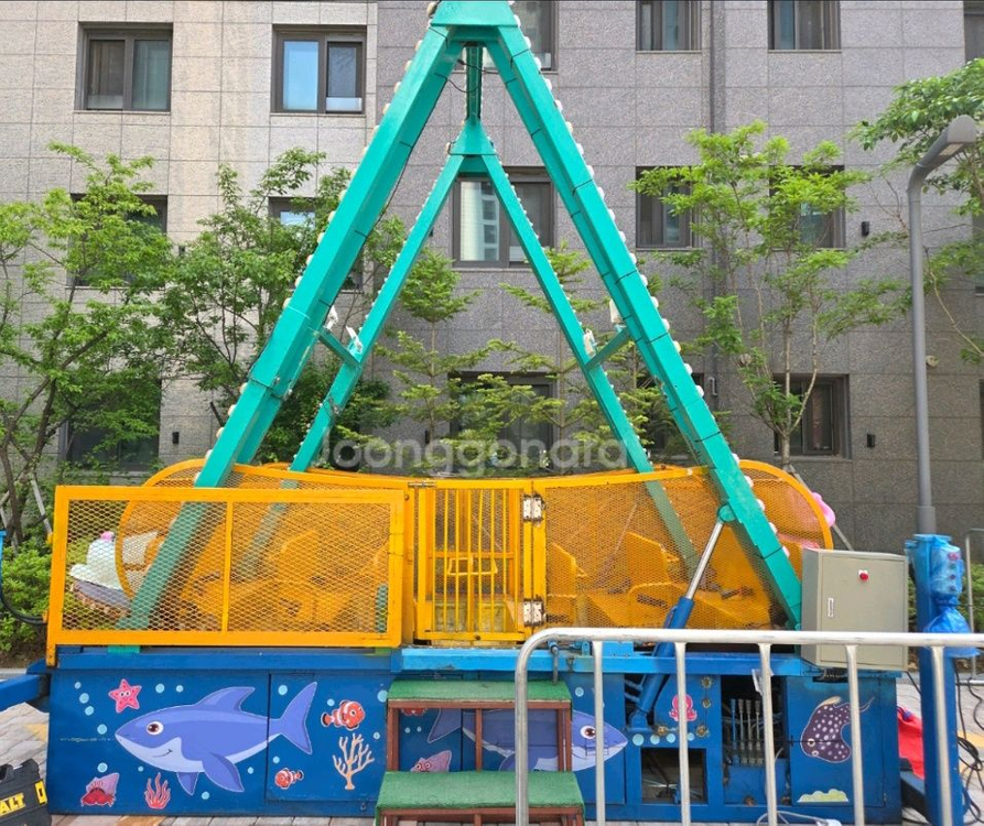 설치부터 회수까지! 놀이기구 자이로드롭 바이킹 렌탈 이미지