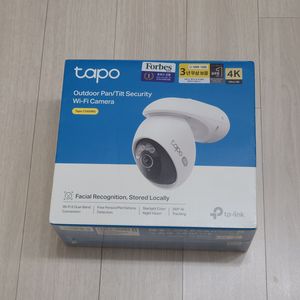 티피링크 타포 C560WS 4K 800백만 화소 360도 회전형 WiFi 스마트홈 CCTV 실외용 세트